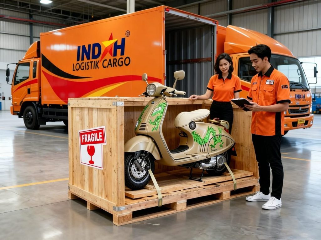 Jasa pengiriman motor Bantul