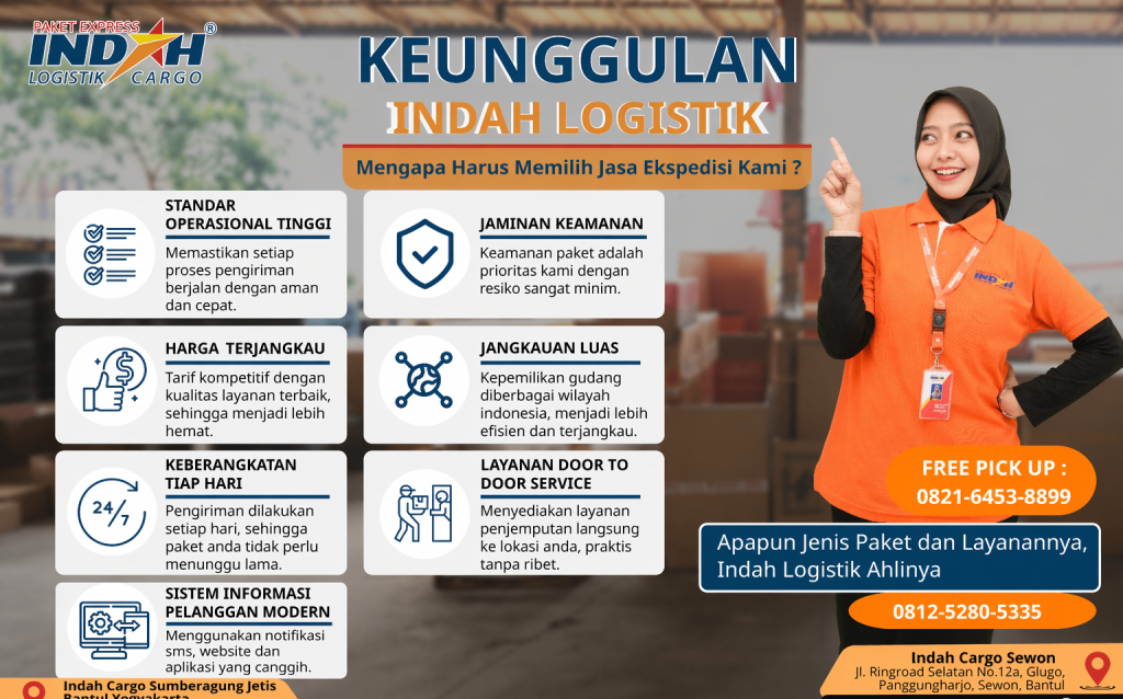 keunggulan jasa ekspedisi bantul yogyakarta