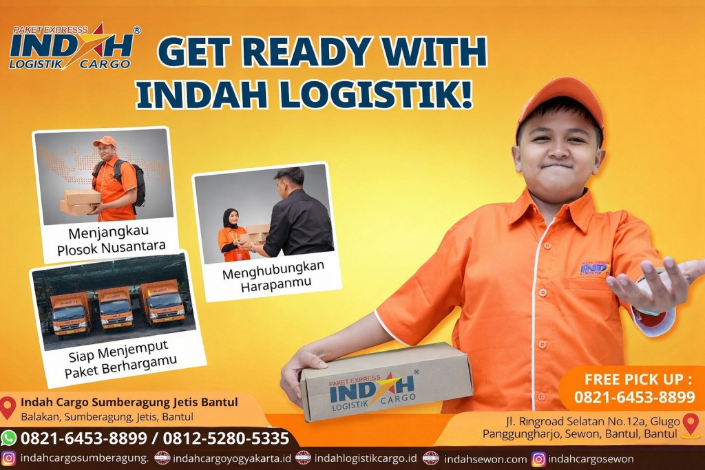 Pengiriman cepat & murah Bantul Yogyakarta