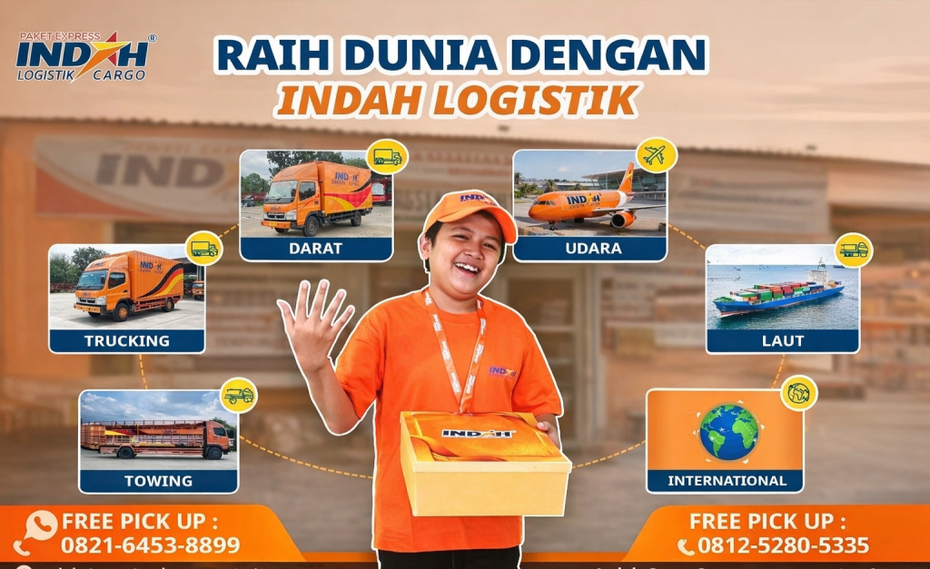 jasa pengiriman darat, laut, udara