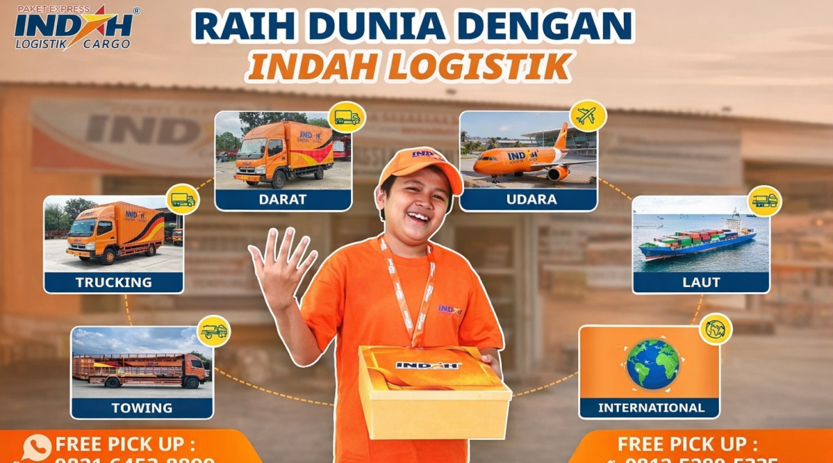 jasa pengiriman darat, laut, udara