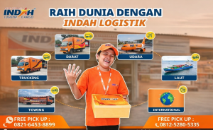 jasa pengiriman darat, laut, udara