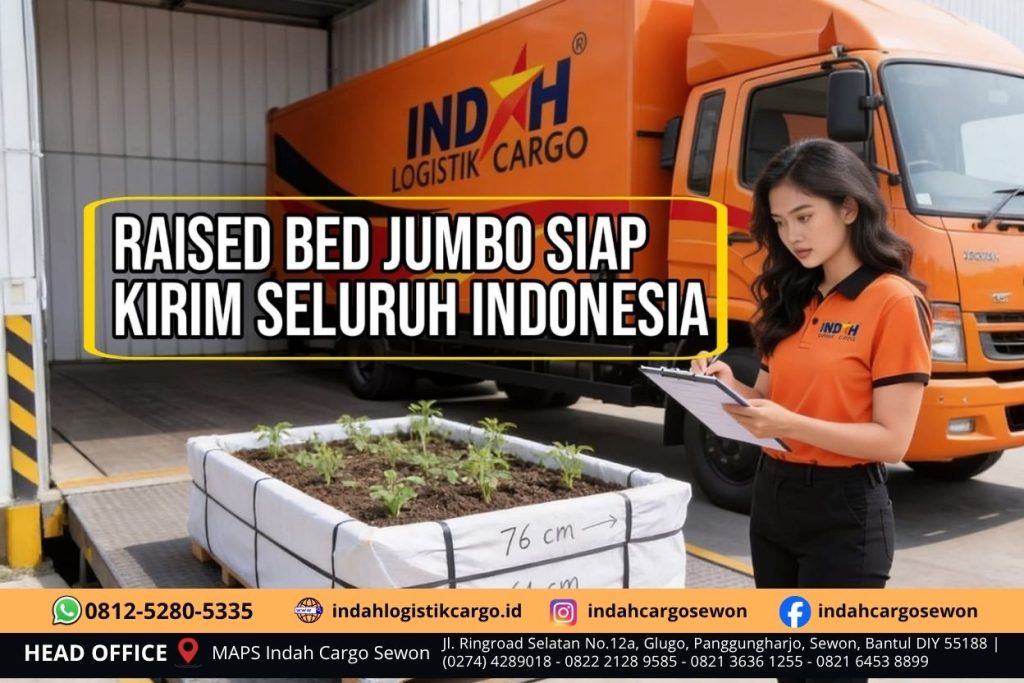 Pengiriman raised bed Bantul Yogyakarta