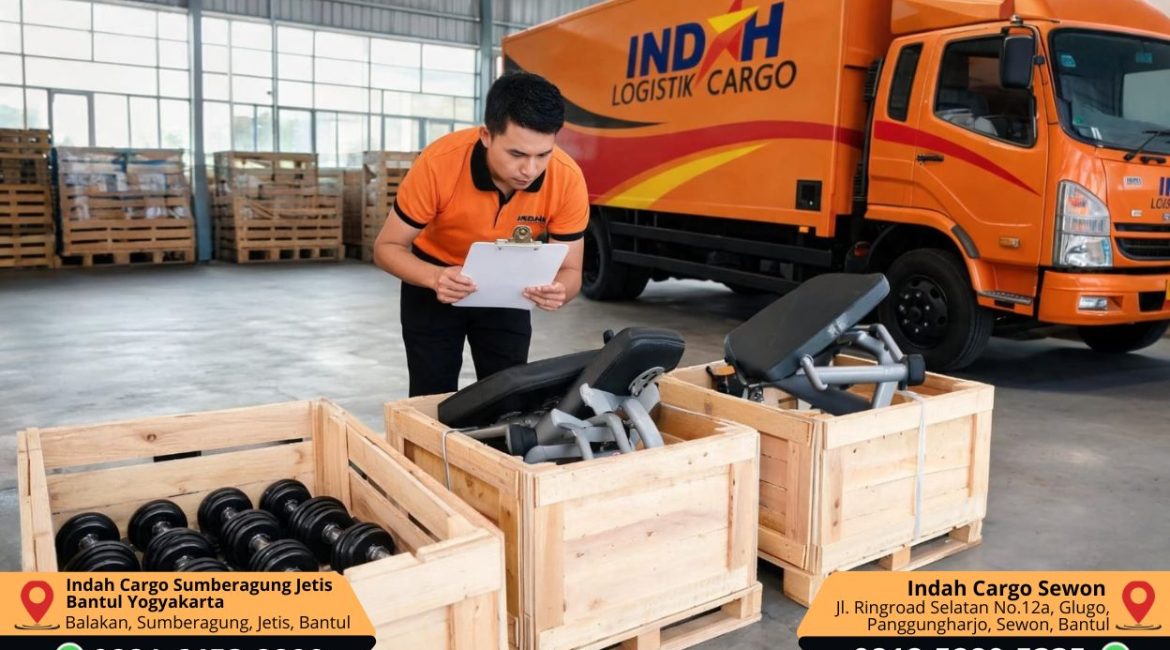 pengiriman alat olahraga bantul packing alat fitness jogja