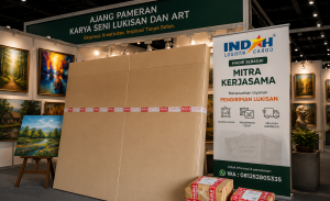 Jasa pengiriman lukisan dan artwork aman dari Bantul Yogyakarta menggunakan packing khusus Indah Cargo Sewon dan Indah Cargo Sumberagung Jetis Bantul