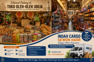 Jasa kirim oleh oleh Jogja cargo Bantul Sleman Yogyakarta Indah Cargo Sewon pengiriman batik souvenir dan kerajinan ke seluruh Indonesia