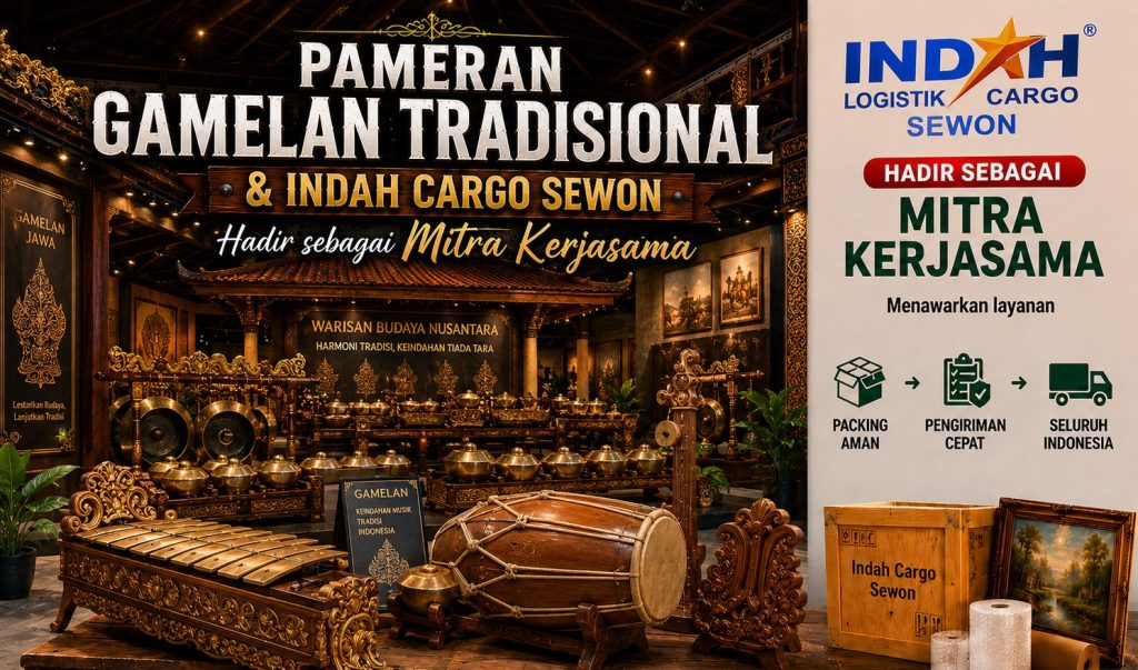 jasa pengiriman gamelan tradisional jogja