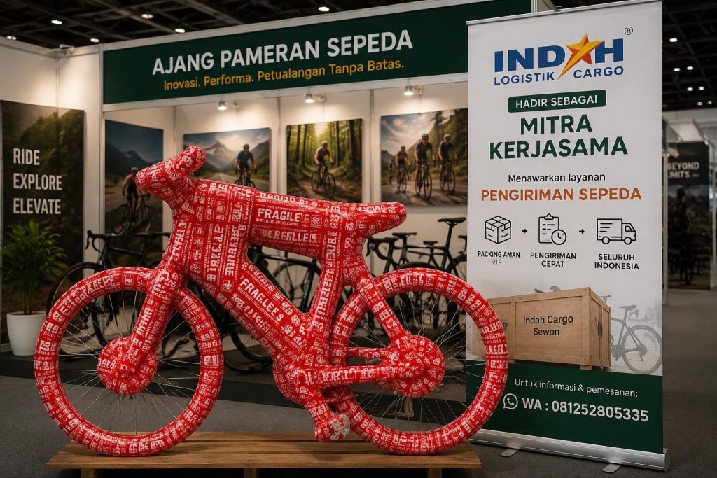 Jasa kirim sepeda Yogya Bantul oleh Indah Cargo Sewon dan Sumberagung Jetis Bantul dengan packing aman untuk pengiriman ke seluruh Indonesia.