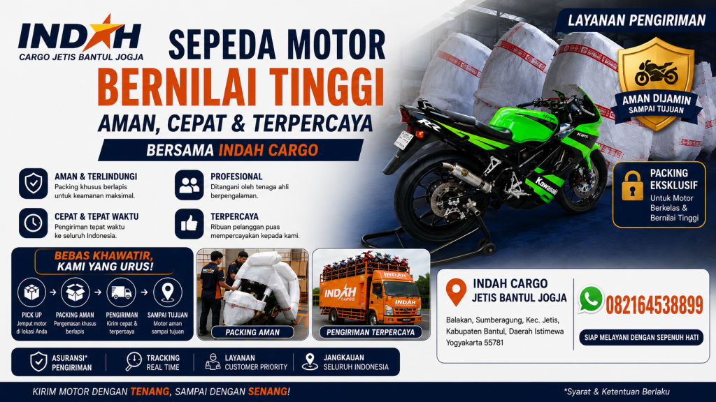 Jasa Kirim Motor Jogja