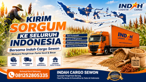 Pengiriman sorgum ke seluruh Indonesia oleh Indah Cargo Sewon, Jetis Bantul, dan Imogiri Yogyakarta.