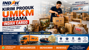 Jasa kirim produk UMKM Bantul Indah Cargo Sewon