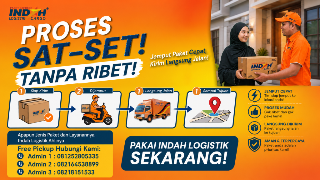 Jasa pickup barang Bantul Jogja Indah Cargo