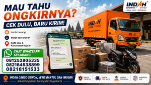 Jasa kirim barang Bantul Yogyakarta Indah Cargo